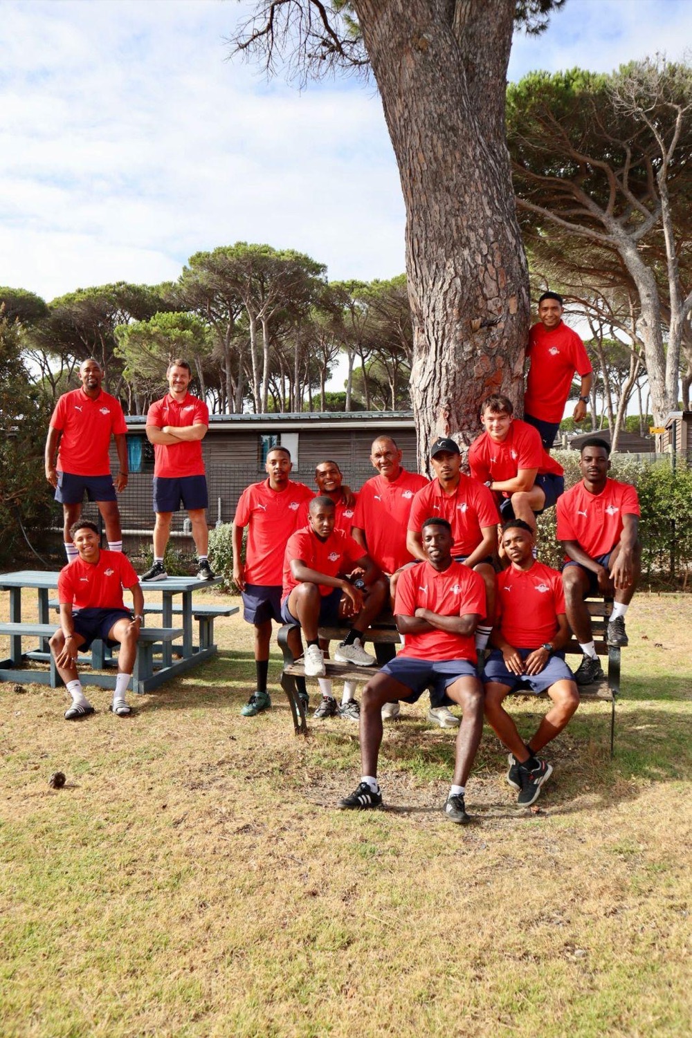 Rising Stars coaching team